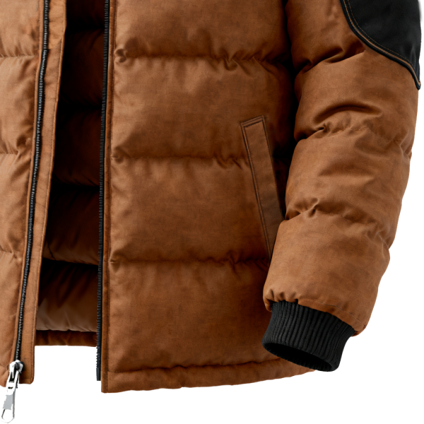 Men's Colorblock Puffer Jacket