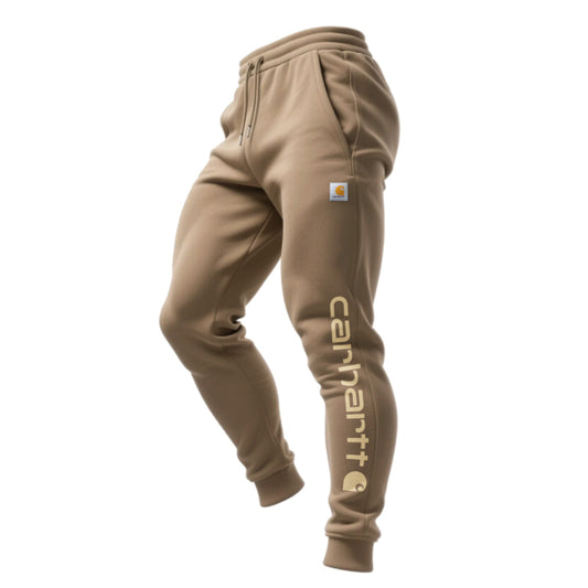 Men's casual elastic waist drawstring trousers