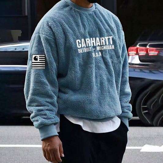 Fashion street brand round neck sweatshirt