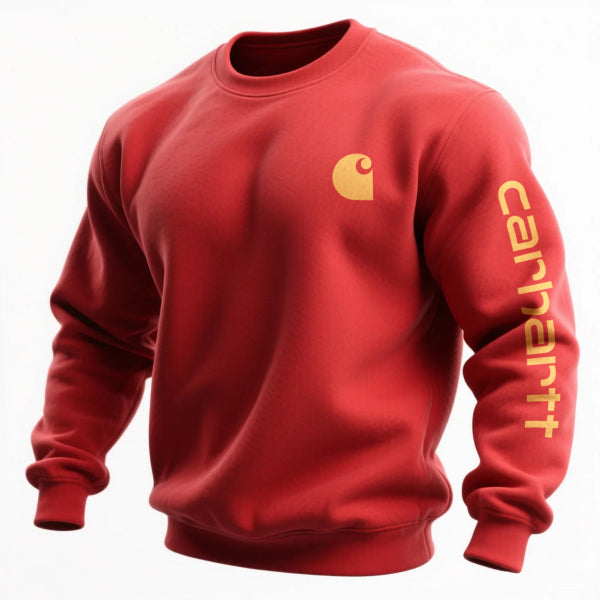 Loose casual crew neck sweatshirt