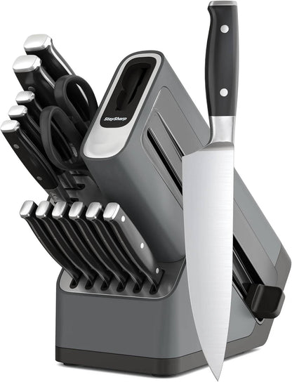 EdgeMaster 14-Piece Self-Sharpening Knife Set