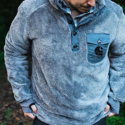 Outdoor brand printed sweatshirt