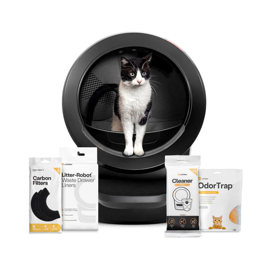 Automatic self-cleaning cat litter box
