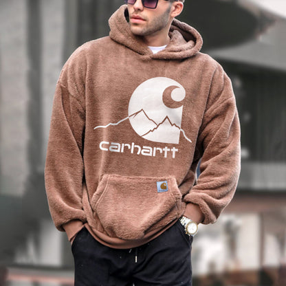Outdoor fashion brand embroidered hoodie