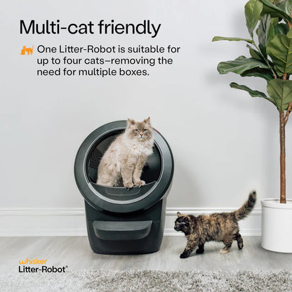 Automatic self-cleaning cat litter box