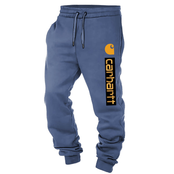 Men's Vintage Graphics Print Elastic Waist Drawstring Jogger Sweatpants