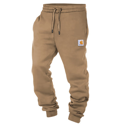 Men's Vintage Elastic Waist Drawstring Jogger Sweatpants