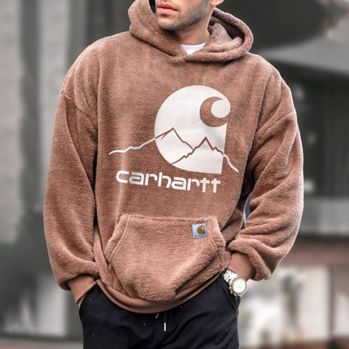 Outdoor fashion brand embroidered hoodie