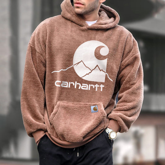 Outdoor fashion brand embroidered hoodie