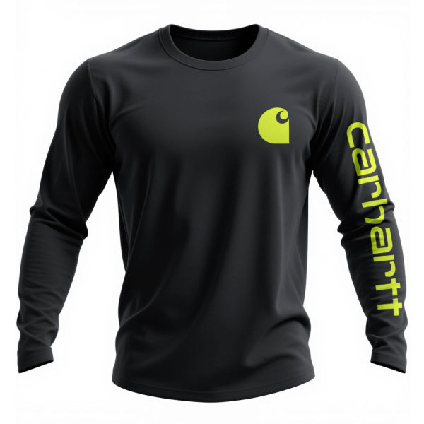 Casual round neck long-sleeved T-shirt pure cotton comfortable bottoming shirt