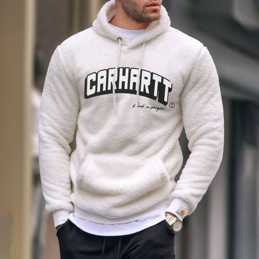 Street Fashion Lettering Embroidered Hoodie