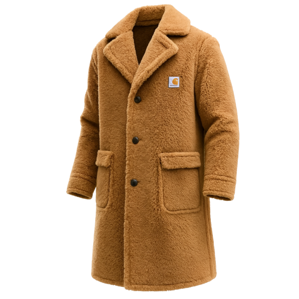 Cozy Winter Faux Fur Overcoat with Stylish Design and Warmth