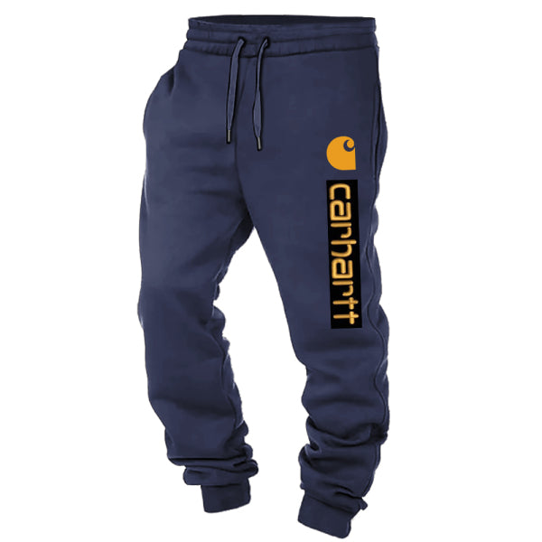 Men's Vintage Graphics Print Elastic Waist Drawstring Jogger Sweatpants