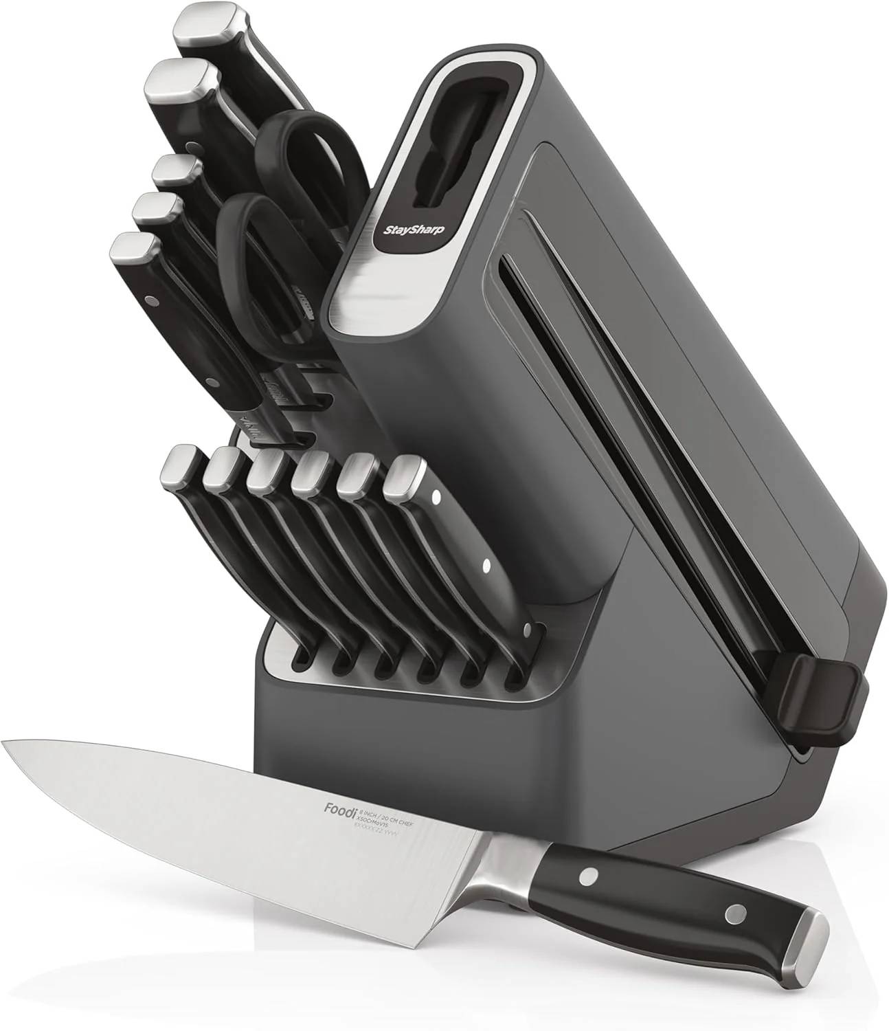 EdgeMaster 14-Piece Self-Sharpening Knife Set