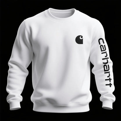 Loose casual crew neck sweatshirt