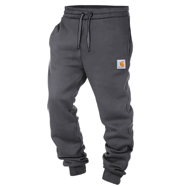 Men's Vintage Elastic Waist Drawstring Jogger Sweatpants